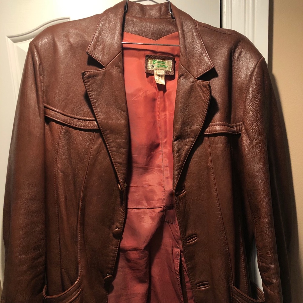 Vintage leather jacket